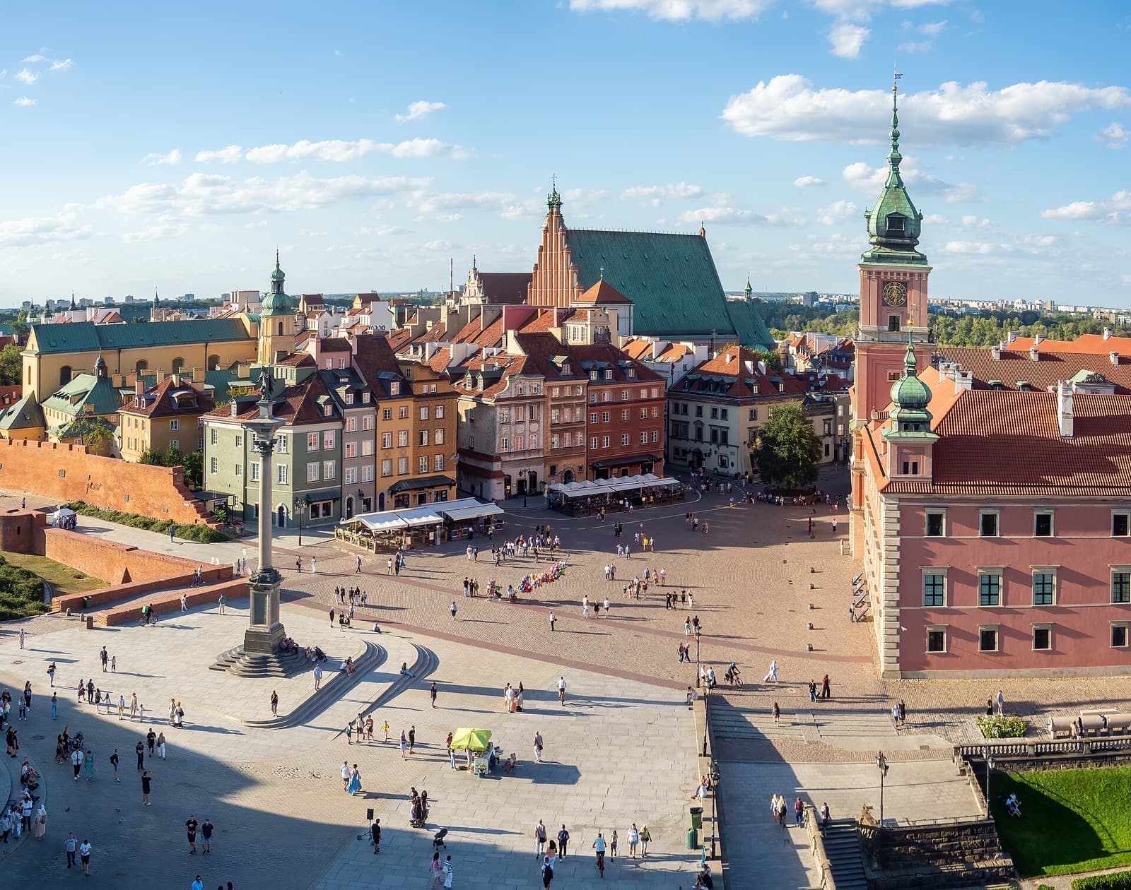 Castle Square in Warsaw